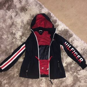 Never worn Tommy Hilfiger rain jacket